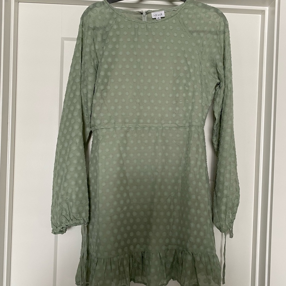 Sage green dress